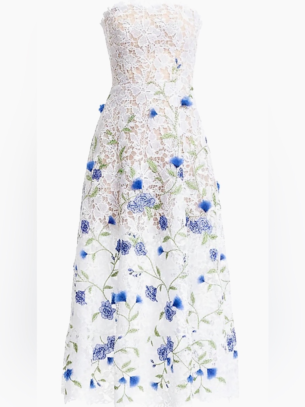 Dress The Population Kailyn Floral Lace Cocktail Dress